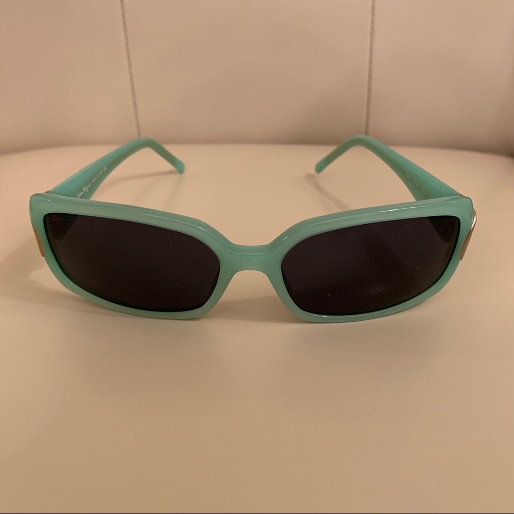 Salvatore Ferragamo Seafoam Designer Sunglasses